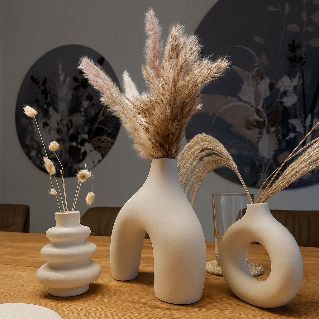 Designer Vasen-Set "Organic Forms"