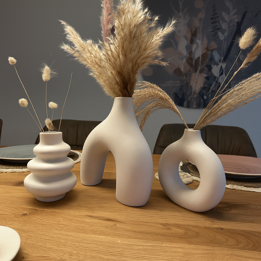 Designer Vasen-Set "Organic Forms"
