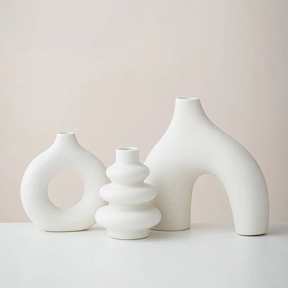 Designer Vasen-Set "Organic Forms"
